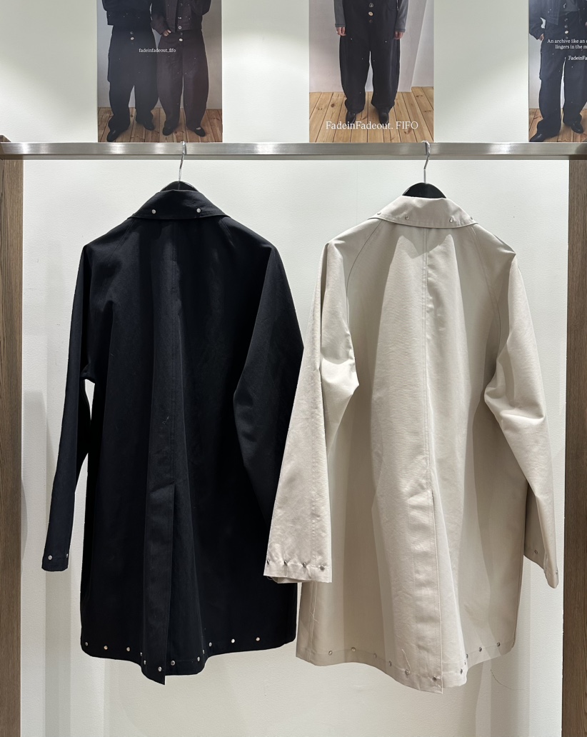 FIFO/UNANSWERED-MYSTERY東大門直郵女裝新品休閑長款風衣FIFO/UNANSWERED-MYSTERY長款風衣