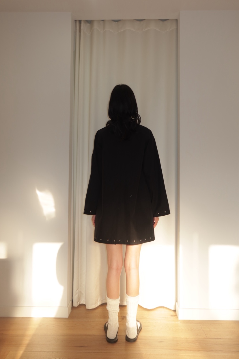 FIFO/UNANSWERED-MYSTERY東大門直郵女裝新品休閑長款風衣FIFO/UNANSWERED-MYSTERY長款風衣