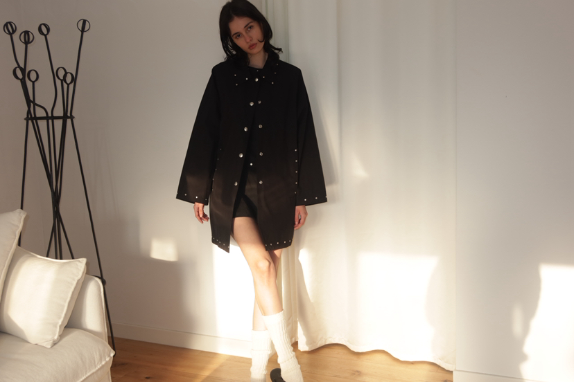 FIFO/UNANSWERED-MYSTERY東大門直郵女裝新品休閑長款風衣FIFO/UNANSWERED-MYSTERY長款風衣