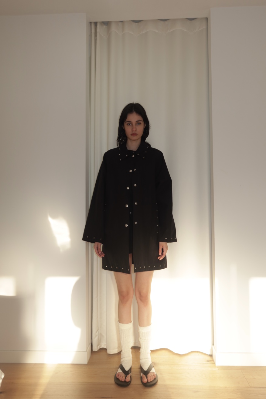 FIFO/UNANSWERED-MYSTERY東大門直郵女裝新品休閑長款風衣FIFO/UNANSWERED-MYSTERY長款風衣