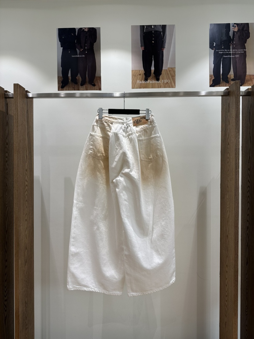 FIFO/UNANSWERED-MYSTERY韓國直郵女裝新品職業人氣牛仔褲FIFO/UNANSWERED-MYSTERY牛仔褲