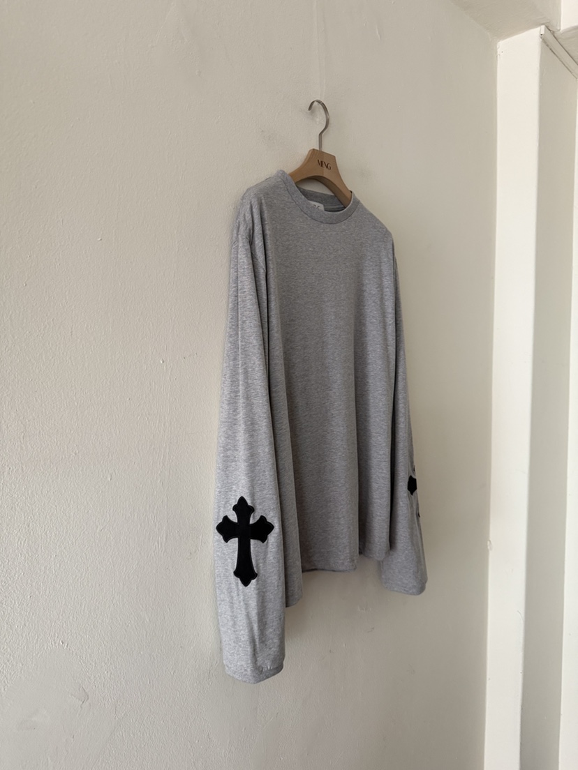 MENG東大門代購女士新款時尚職業26春夏休閑真品推薦長袖T恤MENG長袖T恤