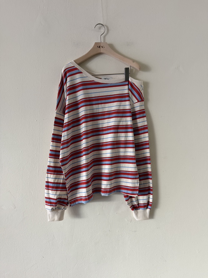 MENG東大門代購女裝新款推薦休閑人氣熱賣職業26春夏長袖T恤MENG長袖T恤圖色1