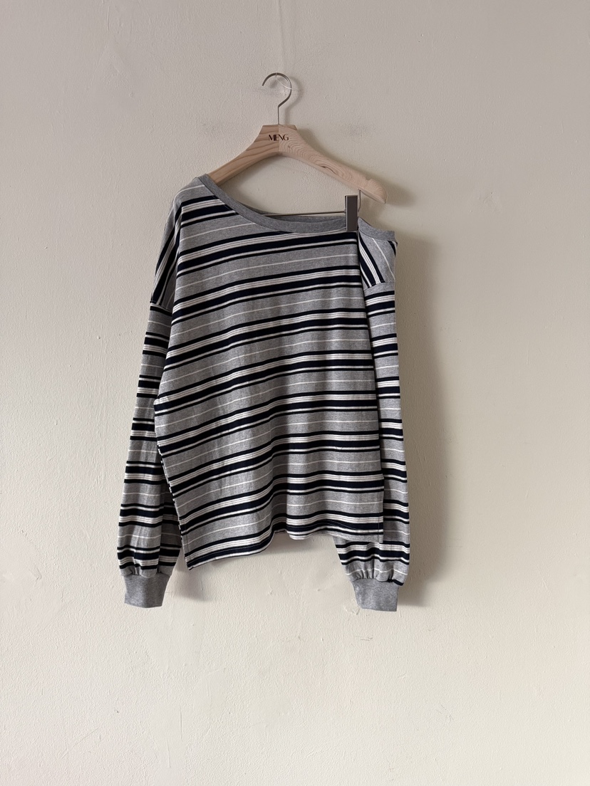 MENG東大門代購女裝新款推薦休閑人氣熱賣職業26春夏長袖T恤MENG長袖T恤圖色2