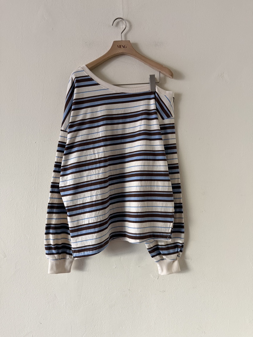 MENG東大門代購女裝新款推薦休閑人氣熱賣職業26春夏長袖T恤MENG長袖T恤圖色3