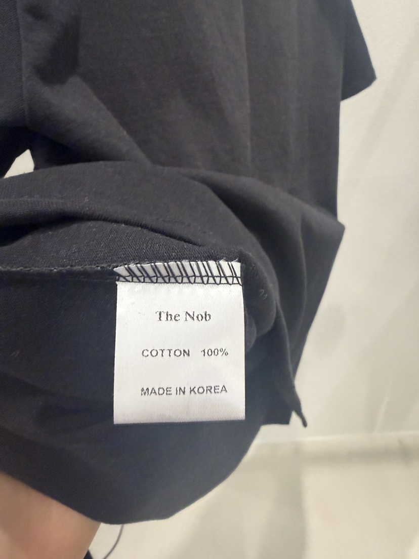 NOB韓國直郵女士新款26春夏推薦時尚人氣職業休閑真品T恤NOBT恤