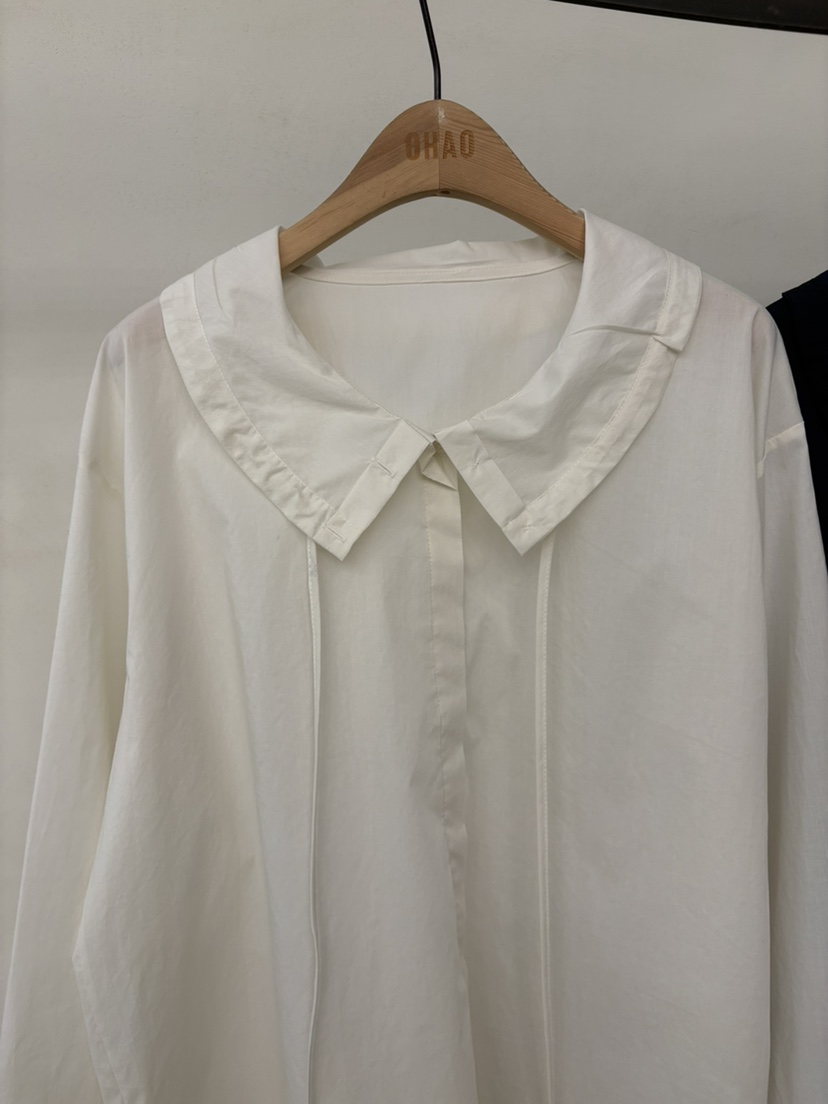 OHAO東大門代購女士新款26春夏人氣真品推薦職業襯衫蕾絲衫OHAO/HA MONG襯衫/蕾絲衫