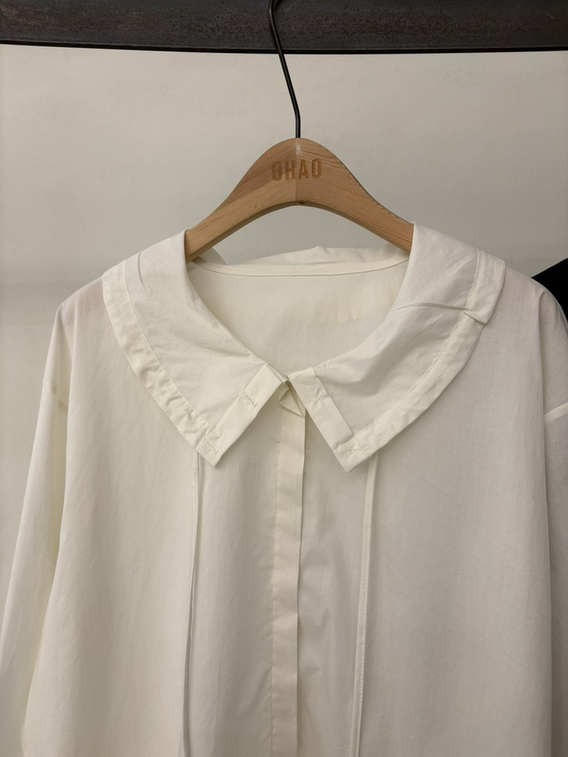 OHAO東大門代購女士新款26春夏人氣真品推薦職業襯衫蕾絲衫OHAO/HA MONG襯衫/蕾絲衫