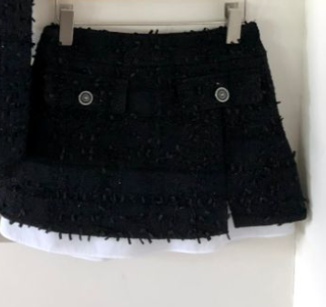 mars韓國直郵女士新品26春夏熱賣職業真品時尚短裙粗花呢mars短裙圖色1