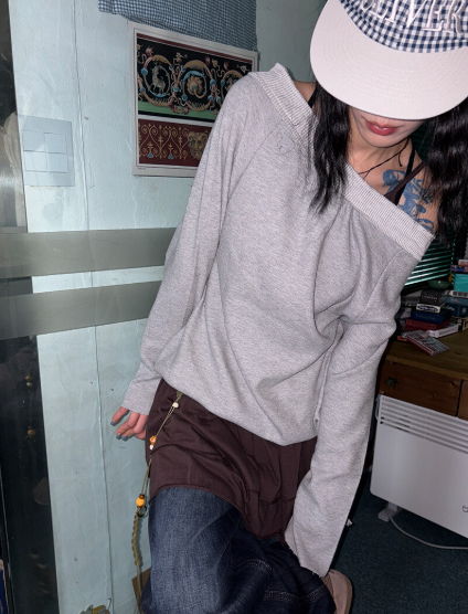 FLASH/I LOVE ME韓國直郵女裝新款時尚熱賣推薦休閑衛衣FLASH/I LOVE ME衛衣