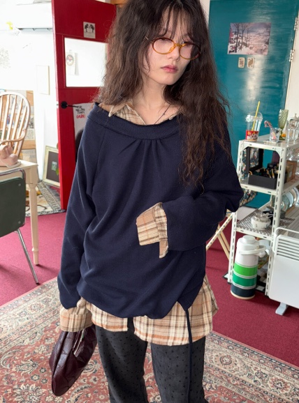 FLASH/I LOVE ME韓國直郵女裝新款時尚熱賣推薦休閑衛衣FLASH/I LOVE ME衛衣