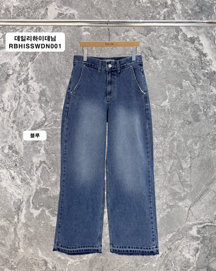 ROOKIE BUD東大門實拍女裝新品真品時尚職業熱賣人氣牛仔褲ROOKIE BUD-L牛仔褲圖色1