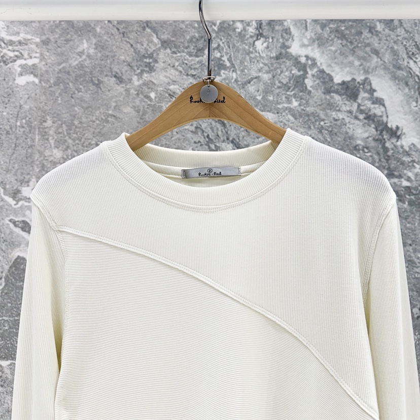 ROOKIE BUD東大門代購女士新品26春夏熱賣休閑職業長袖T恤ROOKIE BUD-L長袖T恤