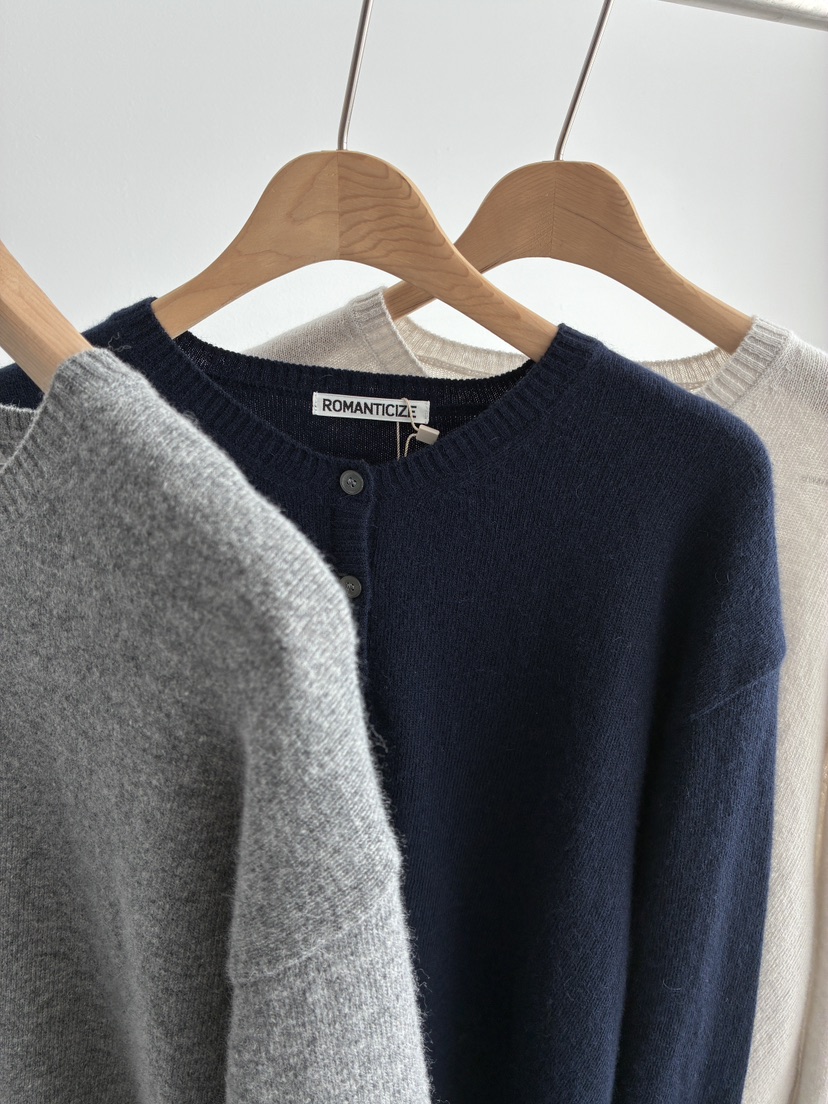 ROMANTICIZE東大門實拍女裝新品休閑真品推薦人氣針織衫圓領ROMANTICIZE針織衫