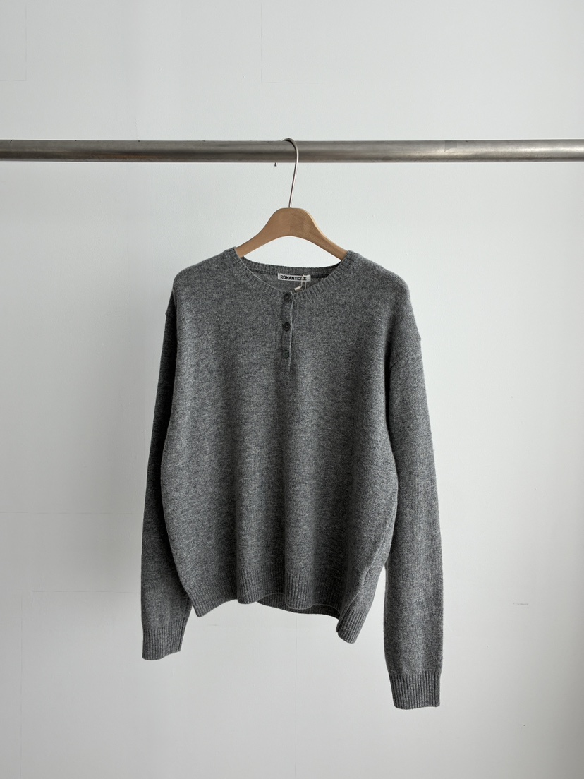 ROMANTICIZE東大門實拍女裝新品休閑真品推薦人氣針織衫圓領ROMANTICIZE針織衫圖色1