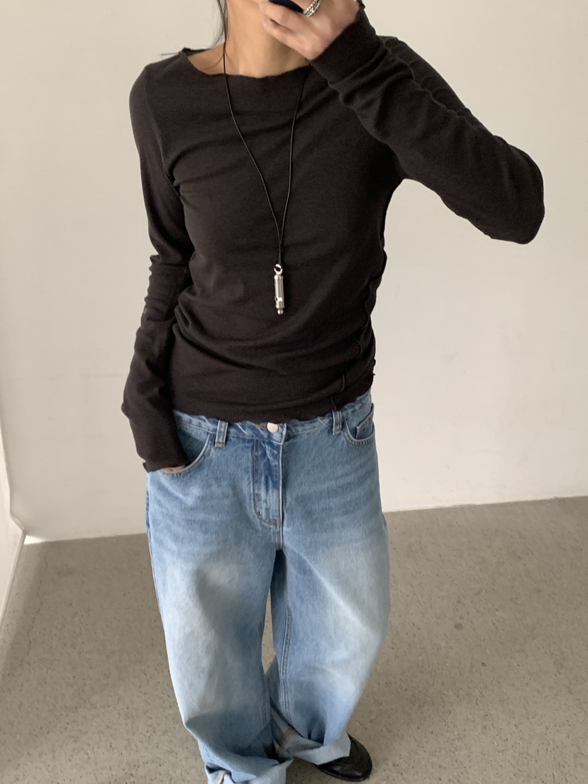 ROMANTICIZE東大門直郵女裝新品職業26春夏熱賣推薦長袖T恤ROMANTICIZE長袖T恤