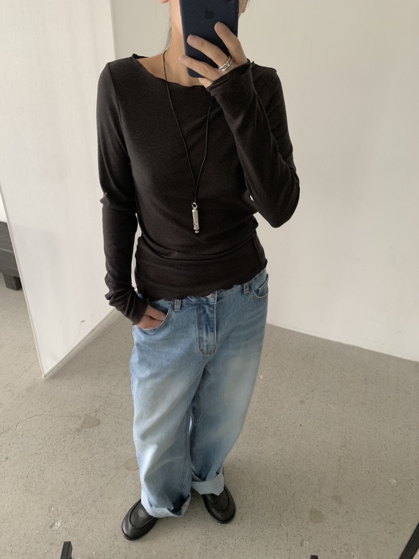 ROMANTICIZE東大門直郵女裝新品職業26春夏熱賣推薦長袖T恤ROMANTICIZE長袖T恤