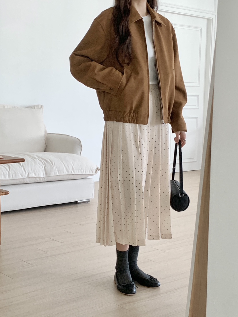 WOOD韓國直郵女士新款熱賣推薦26春夏休閑人氣真品職業長裙WOOD長裙