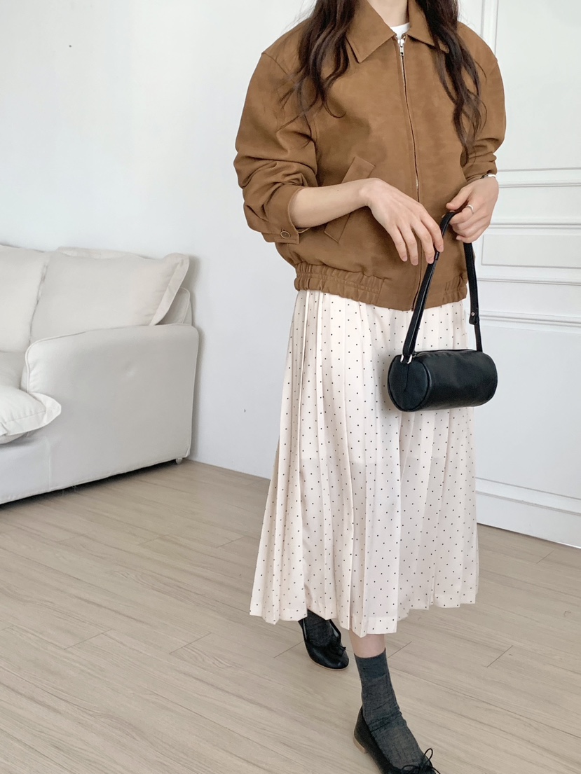 WOOD韓國直郵女士新款熱賣推薦26春夏休閑人氣真品職業長裙WOOD長裙