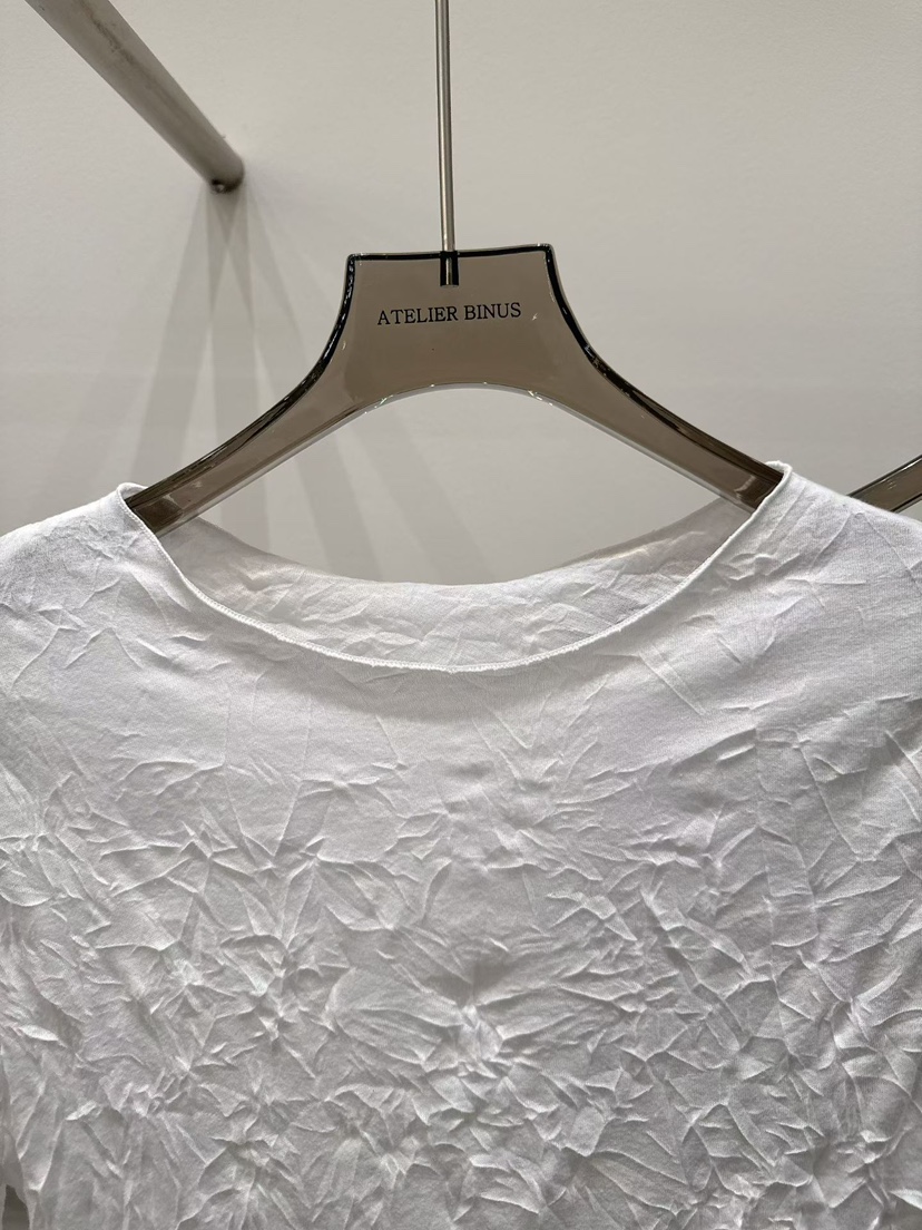 BINUS韓國代購女裝新款推薦熱賣真品職業26春夏人氣長袖T恤BINUS長袖T恤