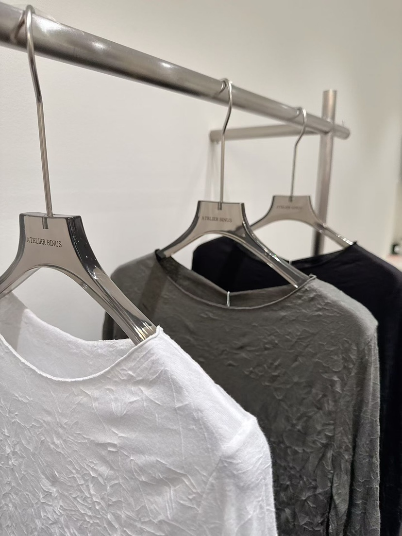 BINUS韓國代購女裝新款推薦熱賣真品職業26春夏人氣長袖T恤BINUS長袖T恤