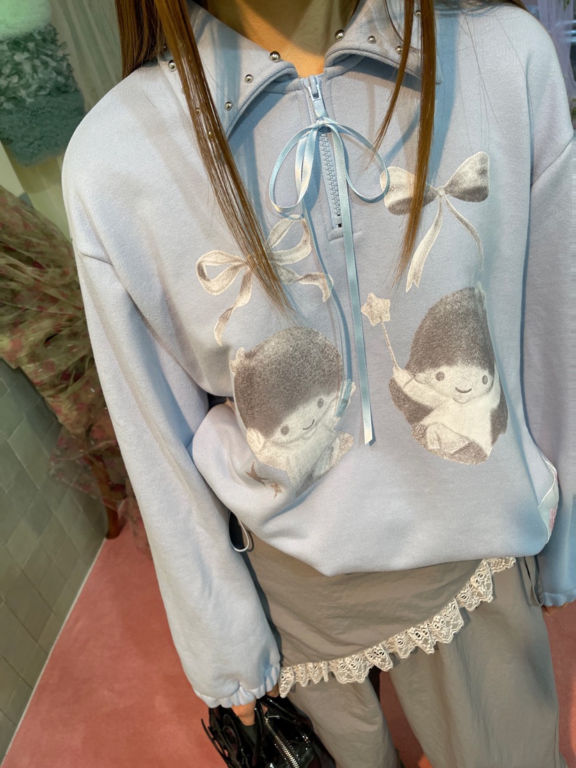 BOUTIQUE-L韓國代購女裝新品人氣時尚26春夏休閑長袖T恤BOUTIQUE-L長袖T恤圖色1