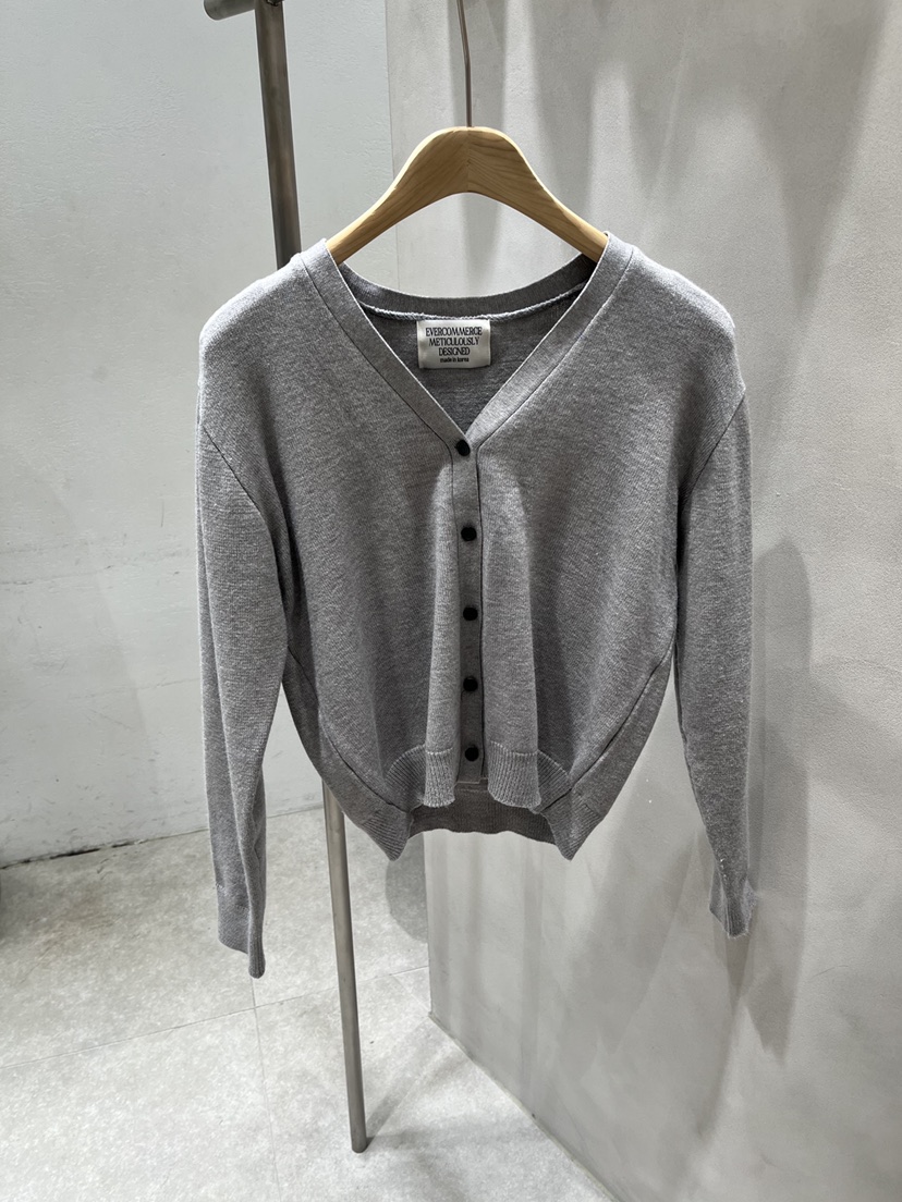 EVERCOMMERCE METICULOUSLY DESIGNED東大門代購女裝新品26春夏針織衫開衫EVERCOMMERCE METICULOUSLY DESIGNED針織衫圖色4