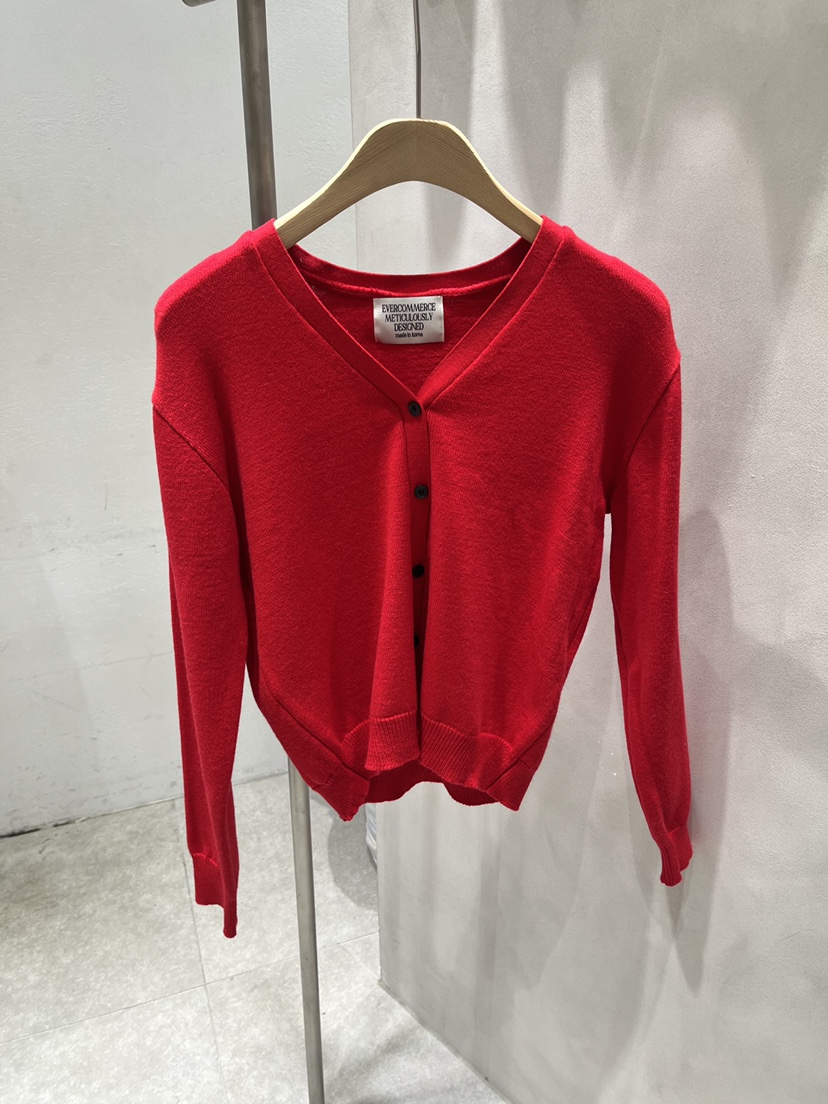 EVERCOMMERCE METICULOUSLY DESIGNED東大門代購女裝新品26春夏針織衫開衫EVERCOMMERCE METICULOUSLY DESIGNED針織衫圖色5