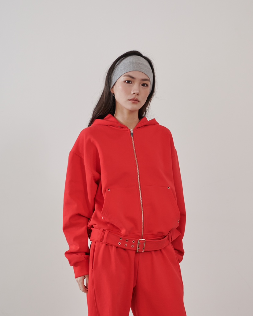 STAGE韓國直郵女士新品推薦職業熱賣真品休閑夾克連帽拉鏈衫STAGE夾克