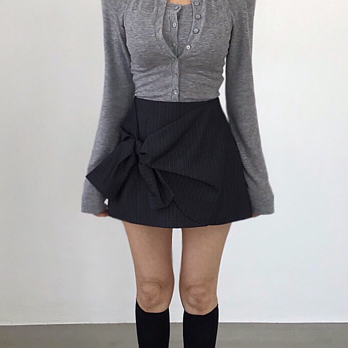 2TWO MOON東大門代購女士新款職業時尚熱賣26春夏休閑短裙2TWO MOON短裙圖色2