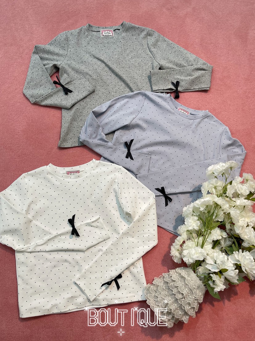 BOUTIQUE-L東大門直郵女裝新款休閑26春夏推薦真品長袖T恤BOUTIQUE-L長袖T恤