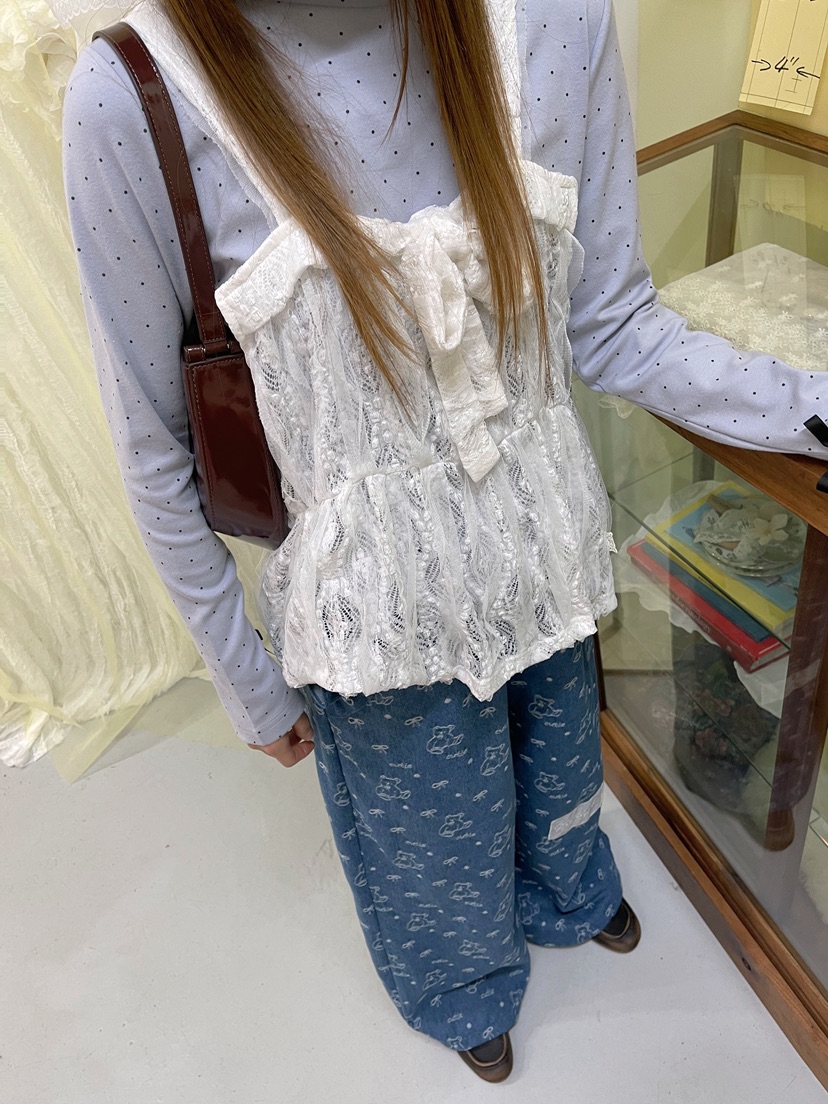 BOUTIQUE-L東大門直郵女裝新款休閑26春夏推薦真品長袖T恤BOUTIQUE-L長袖T恤