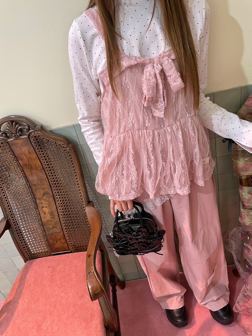 BOUTIQUE-L東大門直郵女裝新款休閑26春夏推薦真品長袖T恤BOUTIQUE-L長袖T恤