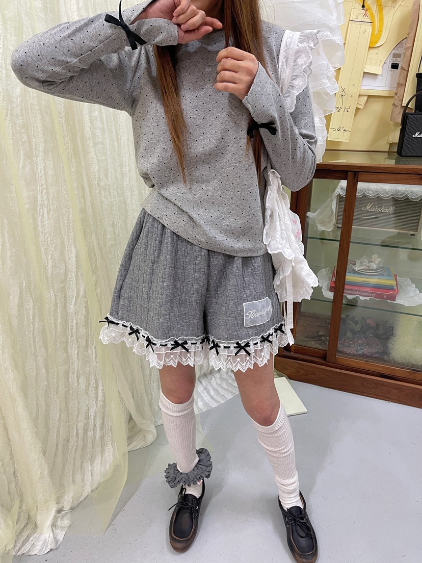 BOUTIQUE-L東大門直郵女裝新款休閑26春夏推薦真品長袖T恤BOUTIQUE-L長袖T恤