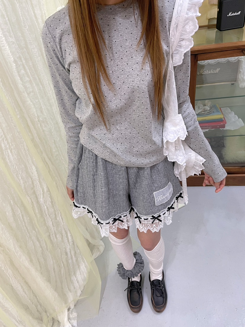 BOUTIQUE-L東大門直郵女裝新款休閑26春夏推薦真品長袖T恤BOUTIQUE-L長袖T恤