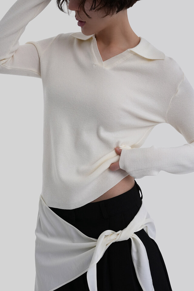 BLACK NOTE韓國代購女士新品熱賣時尚26春夏職業人氣針織衫BLACK NOTE針織衫