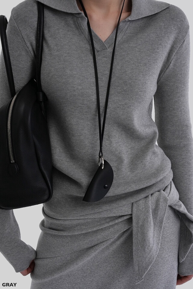 BLACK NOTE韓國代購女士新品熱賣時尚26春夏職業人氣針織衫BLACK NOTE針織衫