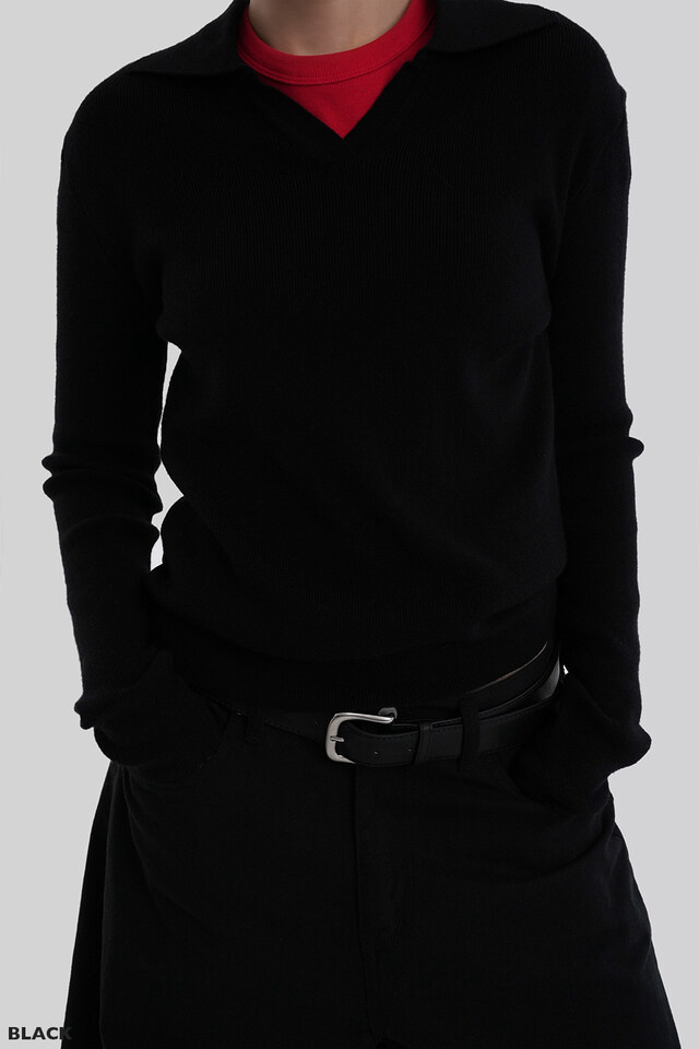 BLACK NOTE韓國代購女士新品熱賣時尚26春夏職業人氣針織衫BLACK NOTE針織衫