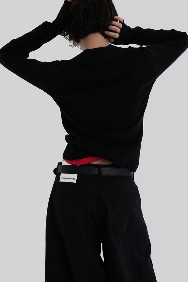 BLACK NOTE韓國代購女士新品熱賣時尚26春夏職業人氣針織衫BLACK NOTE針織衫