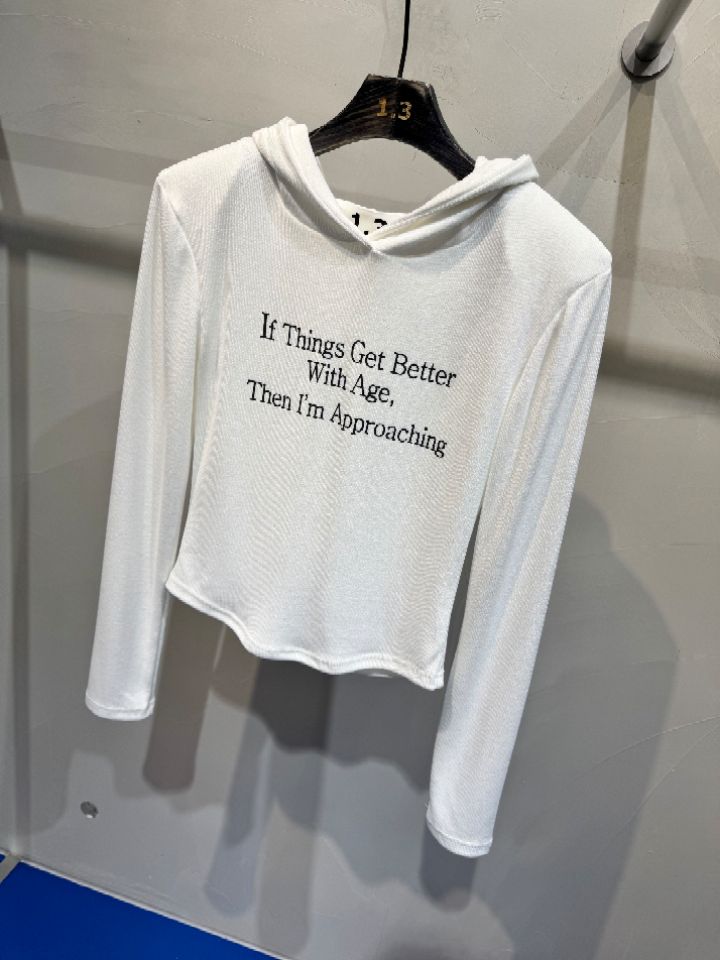 1.3韓國代購女士新款26春夏人氣推薦職業休閑時尚長袖T恤1.3長袖T恤