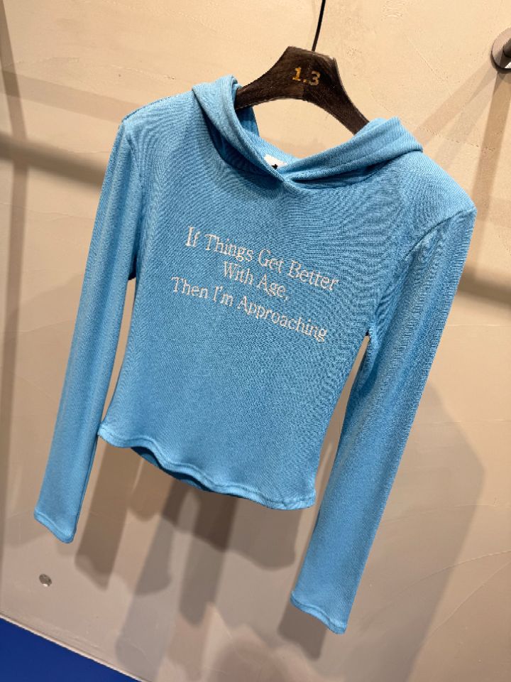 1.3韓國代購女士新款26春夏人氣推薦職業休閑時尚長袖T恤1.3長袖T恤