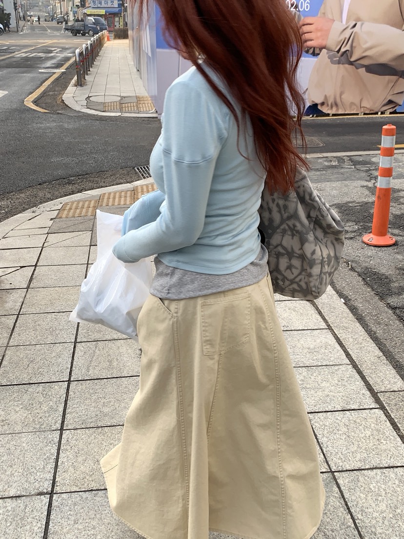 SUNDER MARKET韓國代購女裝新款職業人氣26春夏熱賣長裙SUNDER MARKET長裙