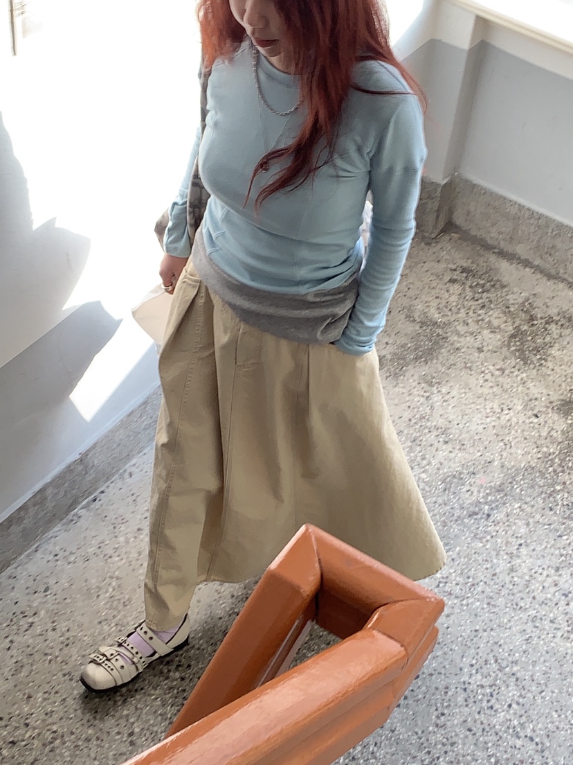 SUNDER MARKET韓國代購女裝新款職業人氣26春夏熱賣長裙SUNDER MARKET長裙