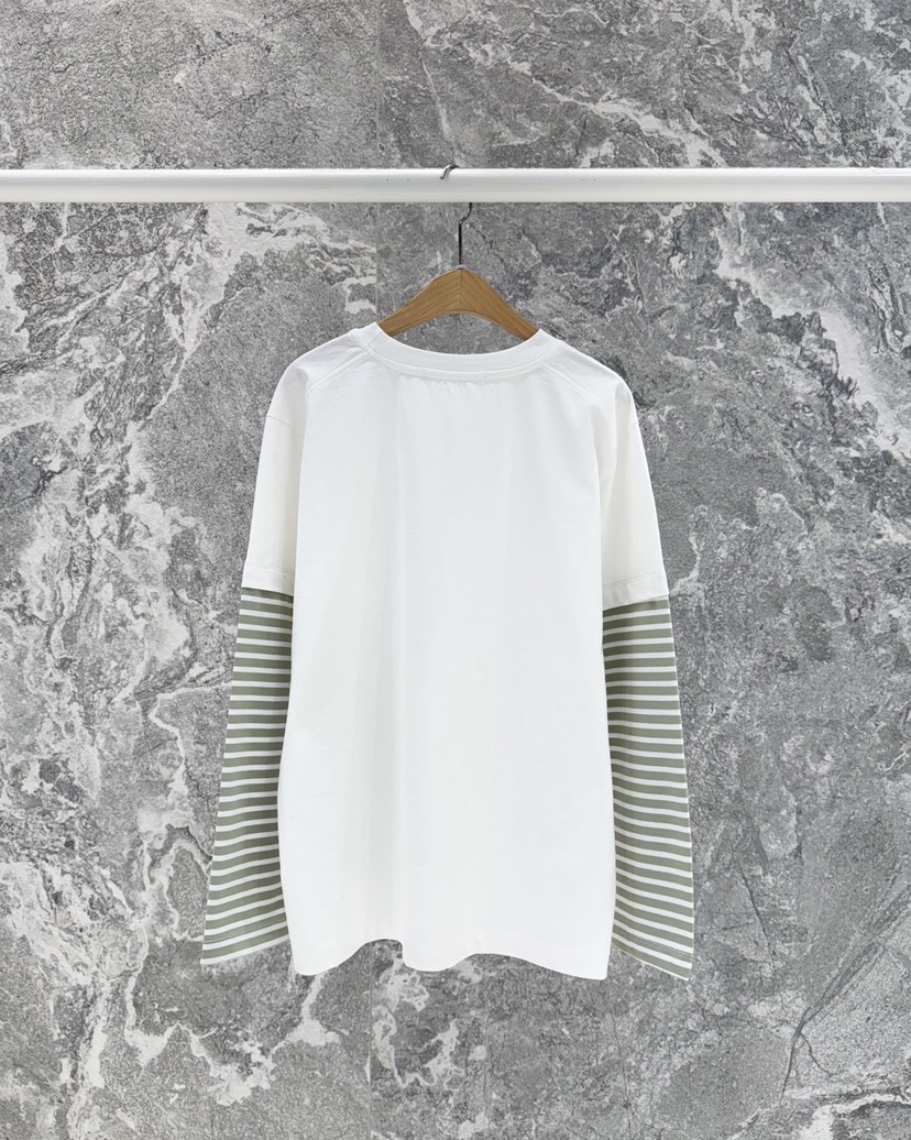 ROOKIE BUD韓國直郵女士新品熱賣職業真品時尚長袖T恤條紋ROOKIE BUD-L長袖T恤