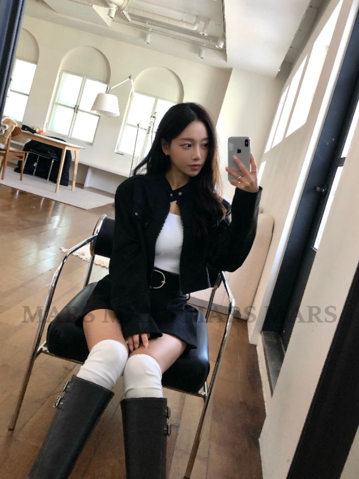 mars東大門實拍女士新款推薦時尚職業休閑26春夏裙褲含腰帶絨mars裙褲