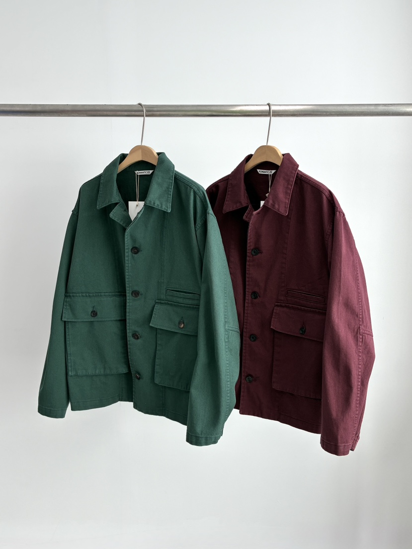 ROMANTICIZE韓國直郵女裝新品熱賣26春夏休閑夾克工裝寬松ROMANTICIZE夾克