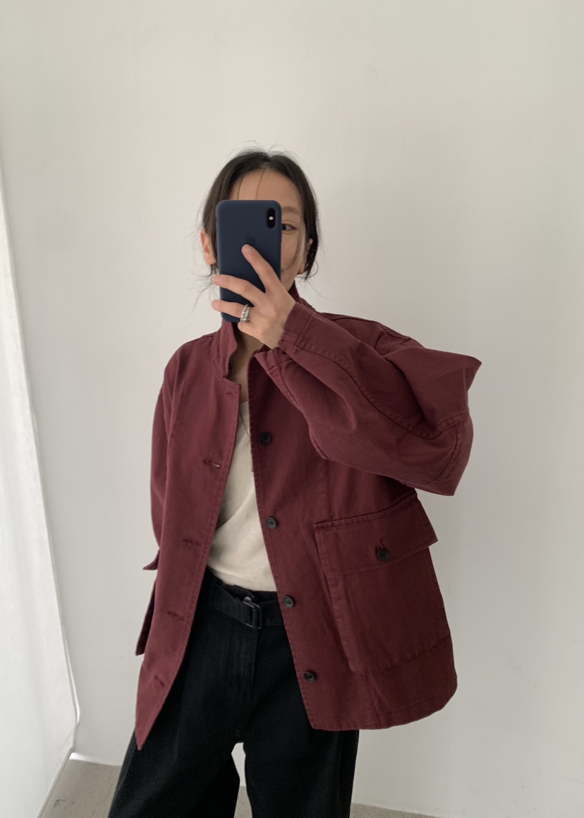 ROMANTICIZE韓國直郵女裝新品熱賣26春夏休閑夾克工裝寬松ROMANTICIZE夾克