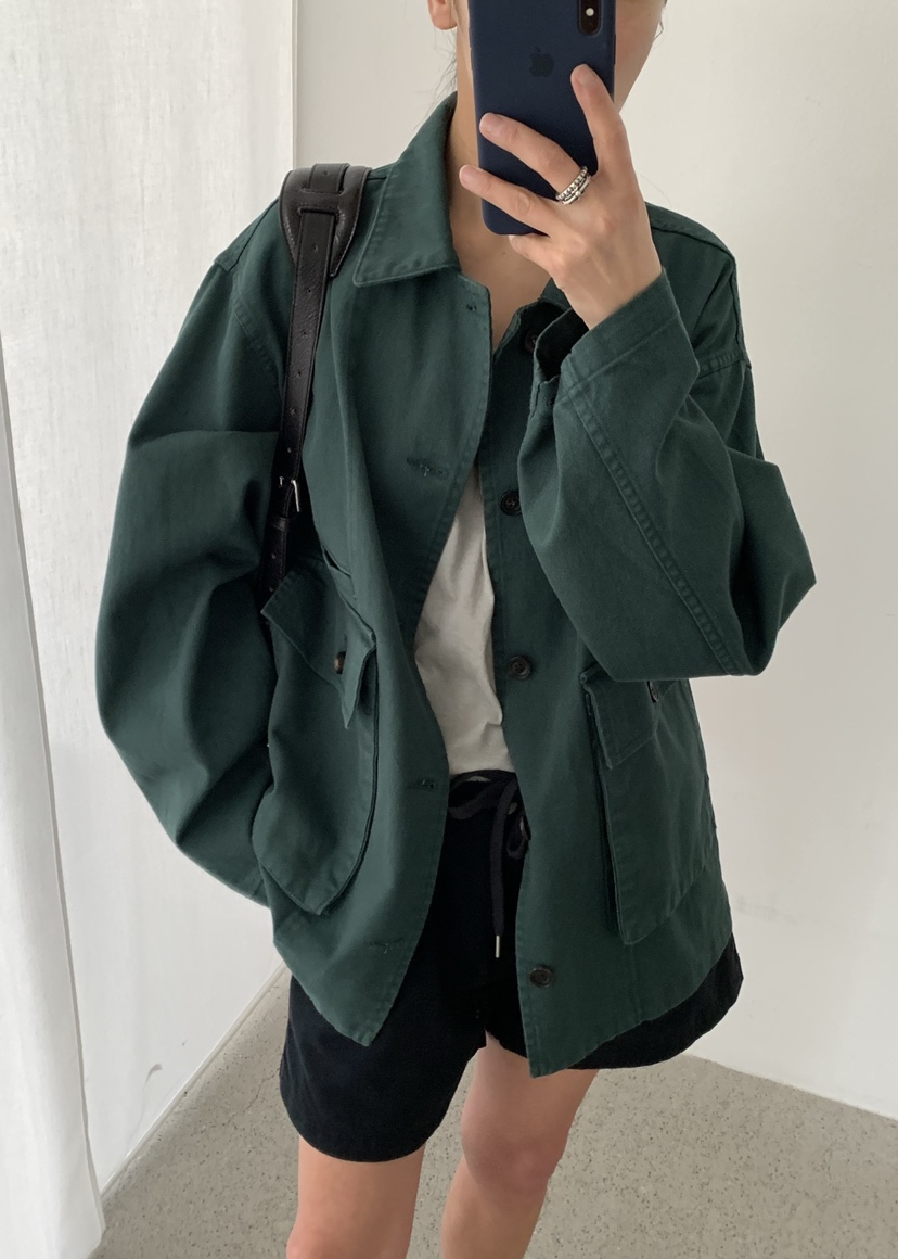 ROMANTICIZE韓國直郵女裝新品熱賣26春夏休閑夾克工裝寬松ROMANTICIZE夾克