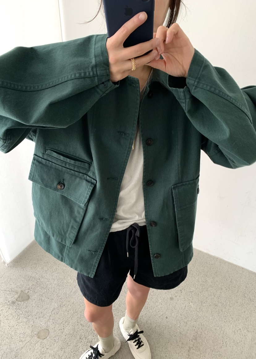 ROMANTICIZE韓國直郵女裝新品熱賣26春夏休閑夾克工裝寬松ROMANTICIZE夾克