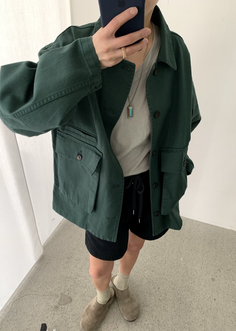 ROMANTICIZE韓國直郵女裝新品熱賣26春夏休閑夾克工裝寬松ROMANTICIZE夾克